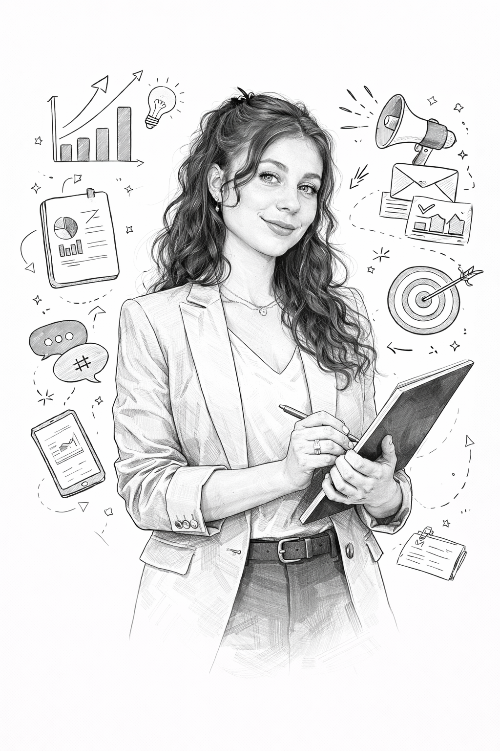 Franziska, Projekt & Marketing Manager bei amāna strategy